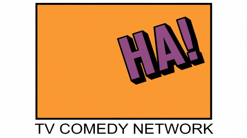Logo de Ha! The TV Comedy Network 1990-1991