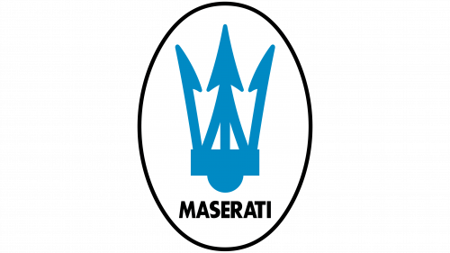 Logo de Maserati 1983-1985