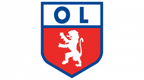 Logo de Olympique Lyonnais 1950-1957