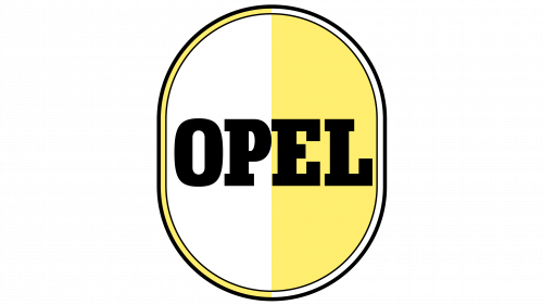 Logo de Opel 1950-1951