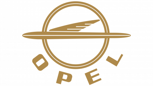 Logo de Opel 1954-1959