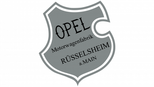 Logo de Opel en 1899