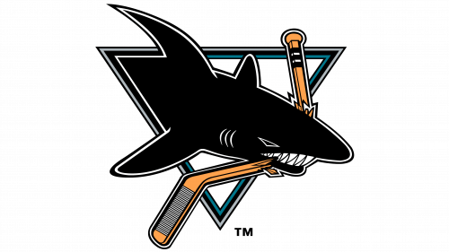 Logo de San Jose Sharks 1991-1998
