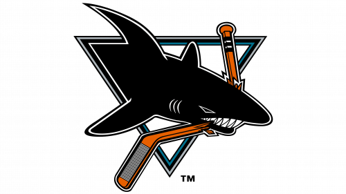 Logo de San Jose Sharks 1998-2007