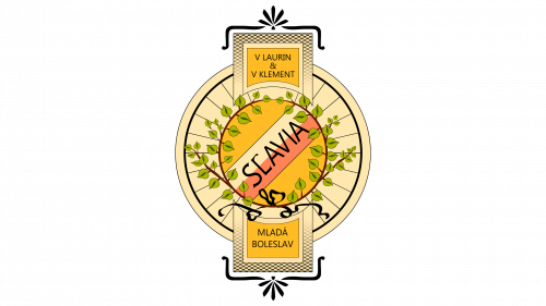 Logo de Slavia 1895-1905