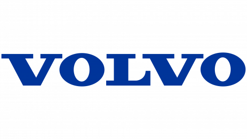 Logo de Volvo (mot-symbole) en 1970