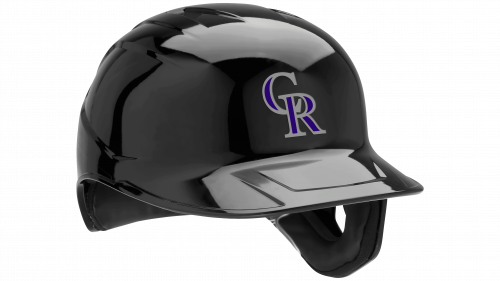 Casque des Colorado Rockies