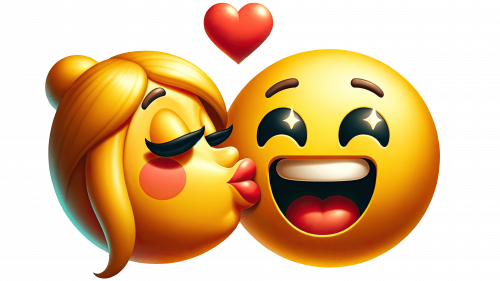 Emoji bisou