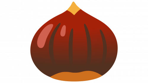 Émoji châtaigne