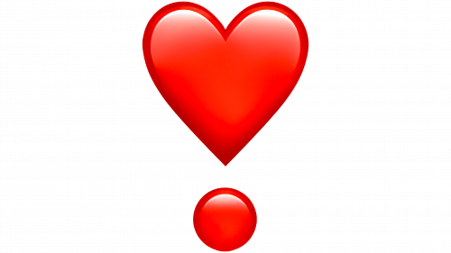 Emoji Cœur point d’exclamation