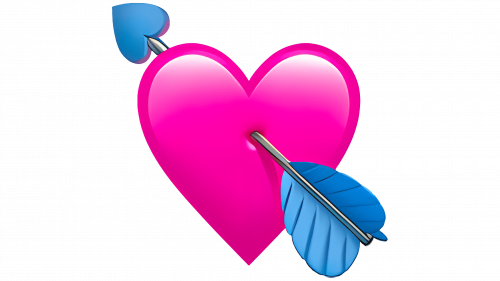 Émoji cœur avec une flèche