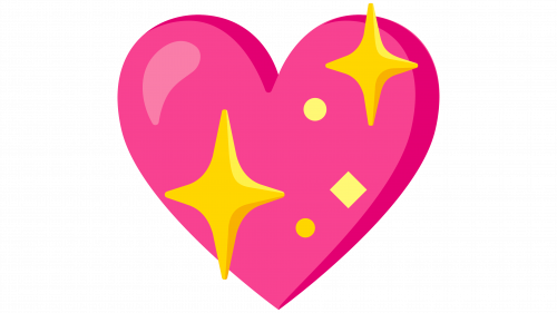 Emoji Cœur scintillant