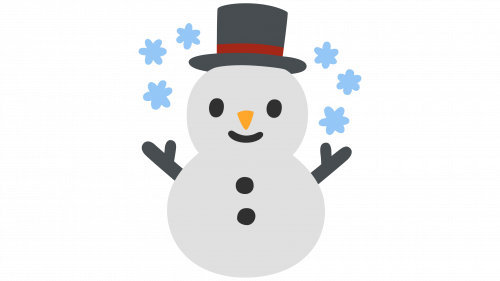 Emoji de bonhomme de neige