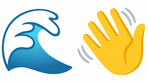Emoji de vague