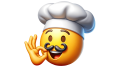Emoji du baiser du chef