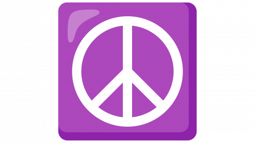 Emoji du symbole de paix