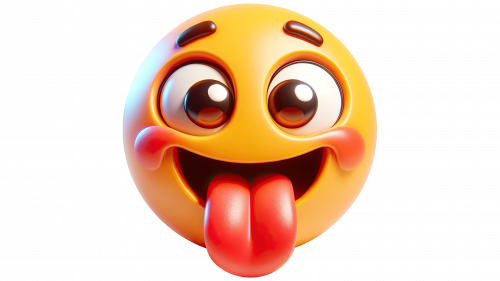 Émoji langue tirée