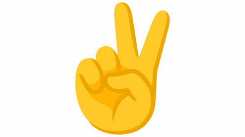 Emoji main de la victoire