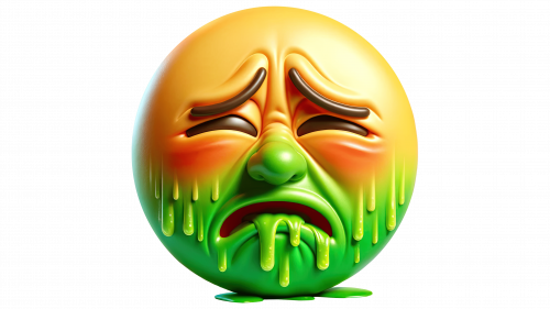 Emoji nauséeux