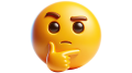 Emoji pensif