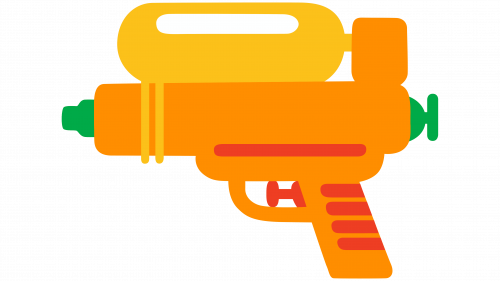 Emoji pistolet à eau