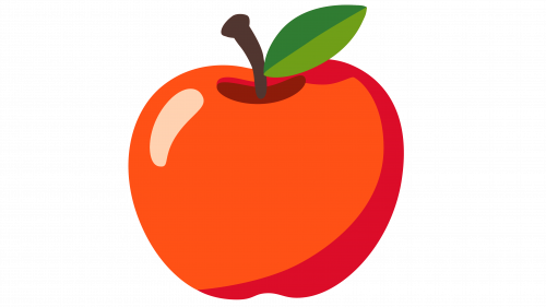 Emoji pomme rouge