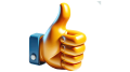 Emoji pouce levé