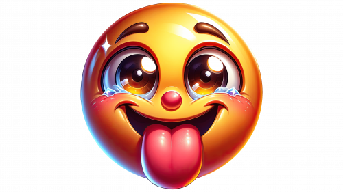 Emoji qui tire la langue