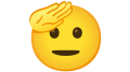 Emoji salut