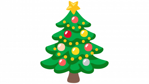Emoji sapin de Noël