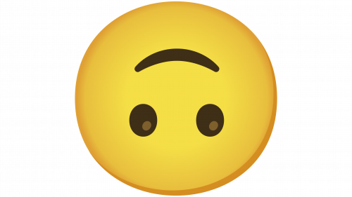 Émoji visage à l’envers
