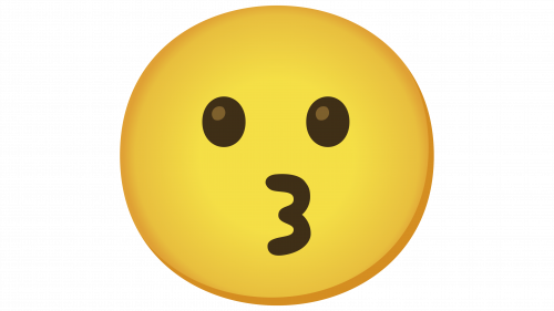 Emoji visage envoyant un baiser