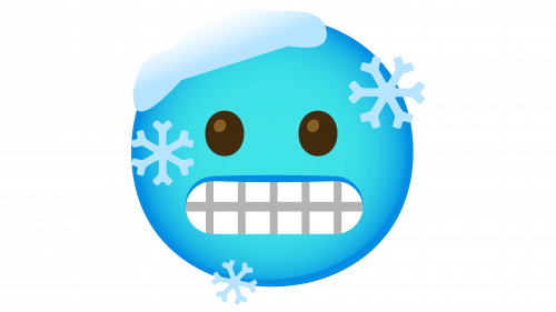Emoji visage froid