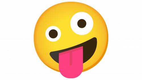 Emoji visage loufoque