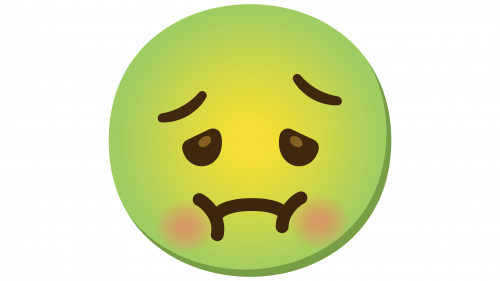 Emoji visage nauséeux