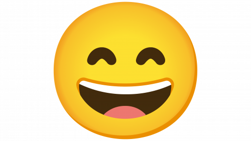 Émoji visage souriant avec des yeux souriants