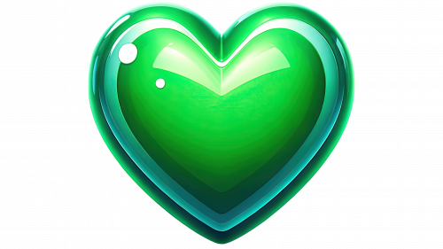 Emojis cœur vert
