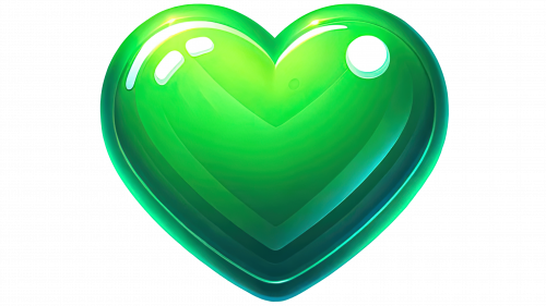 Emojis cœur vert