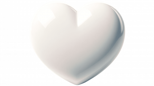 Emojis cœurs blancs