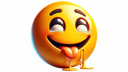 Émojis qui bavent