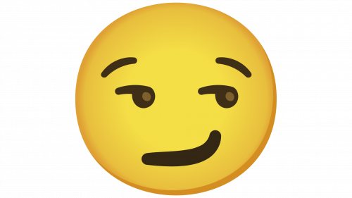 Emojis visage avec sourire narquois