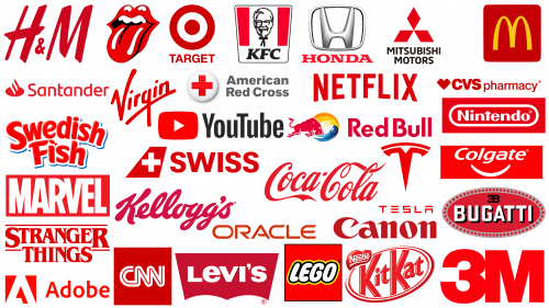 Les logos rouges les plus célèbres