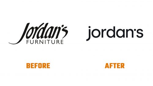 Évolution du Logo de Jordan's