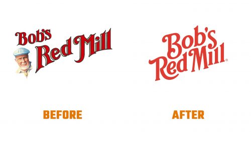 Évolution du logo de Bob's Red Mill