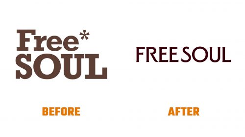 Evolution du logo de Free Soul