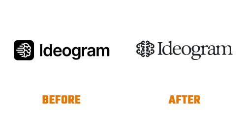 Évolution du logo de Ideogram