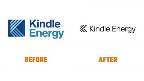 Évolution du logo de Kindle Energy
