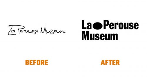 Évolution du logo de La Perouse Museum