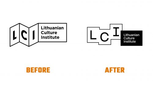 Évolution du logo de Lithuanian Culture Institute