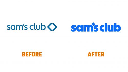 Évolution du logo de Sam's Club